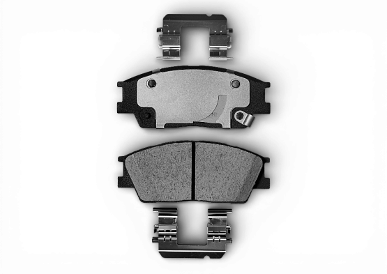 Передние тормозные колодки Gerat BPF322PG Low-metallic