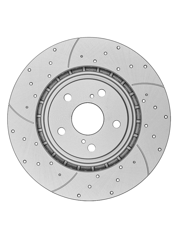 Тормозной диск Gerat F021P (передний) Platinum