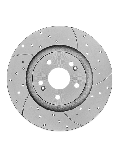 Тормозной диск Gerat F341P (передний) Platinum