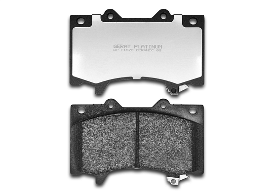 Тормозные колодки Gerat BP-F157C (передние) Platinum