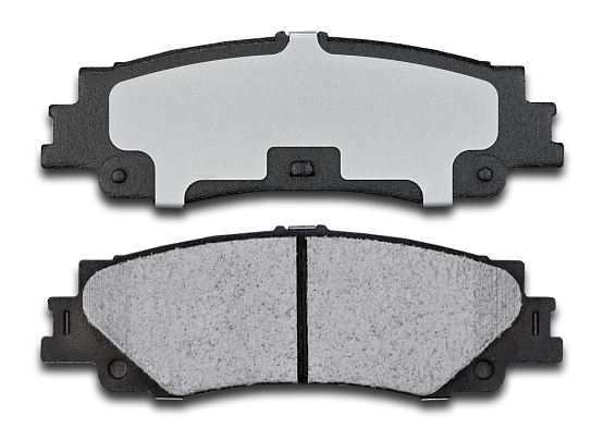 Тормозные колодки Gerat BPR144PG (задние) Low-metallic