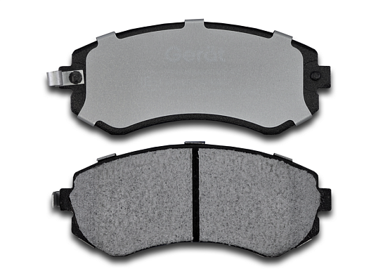 Передние тормозные колодки Gerat BPF294PG Low-metallic