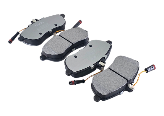 Тормозные колодки Gerat BPF234PG (передние) Low-metallic