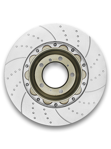 Тормозной диск двухсоставной Gerat GSDR031 (задний) Sport
