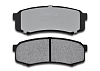 Тормозные колодки Gerat BPR041PG (задние) Low-metallic