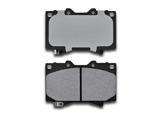 Передние тормозные колодки Gerat BPF003PG Low-metallic
