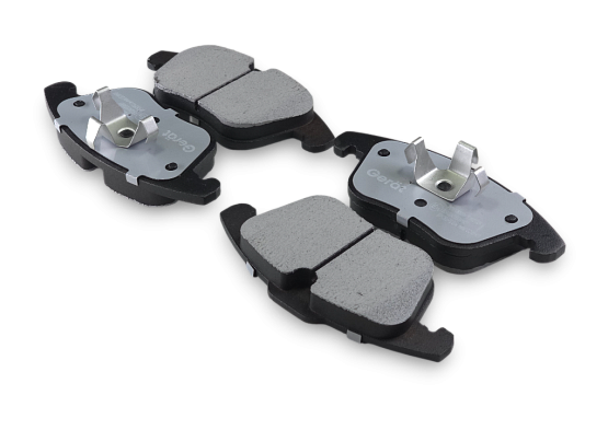 Тормозные колодки Gerat BPF262PG (передние) Low-metallic