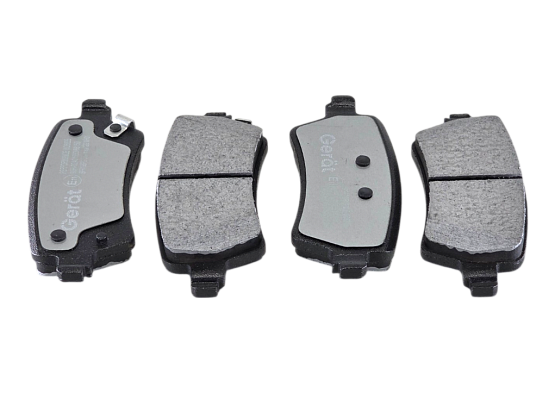 Тормозные колодки Gerat BPF198PG (передние) Low-metallic