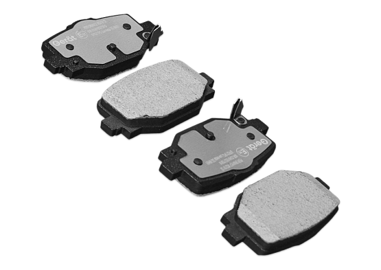 Тормозные колодки Gerat BPR211PG (задние) Low-metallic